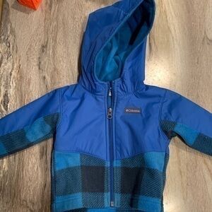 GUC Columbia 12-18 month old fleece lined winter coat